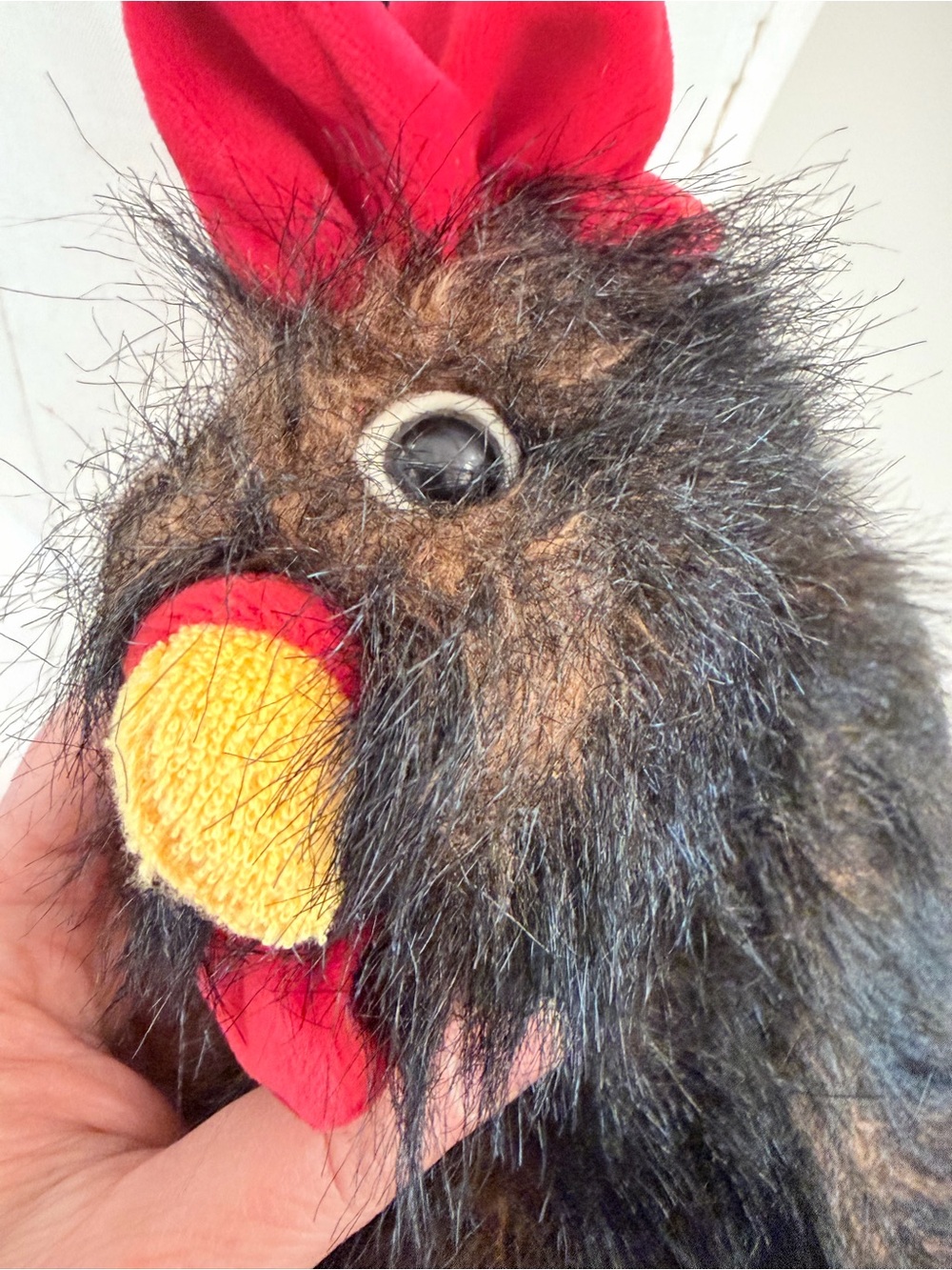 Vintage Chicken Crossbody Bag - Black and Brown - Picture 7 of 12